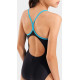 Купальник закритий для дівчат Arena SWIMSUIT LIGHT DROP SOLID чорний Діт 128 см
