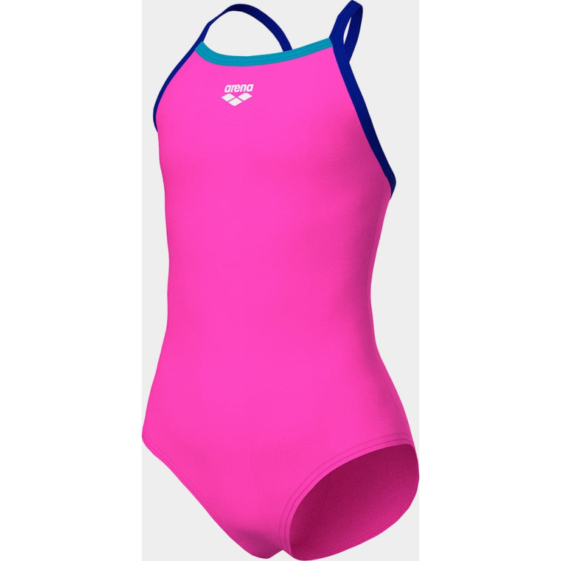 Купальник закритий для дівчат Arena SWIMSUIT LIGHT DROP SOLID рожевий Діт 152 см