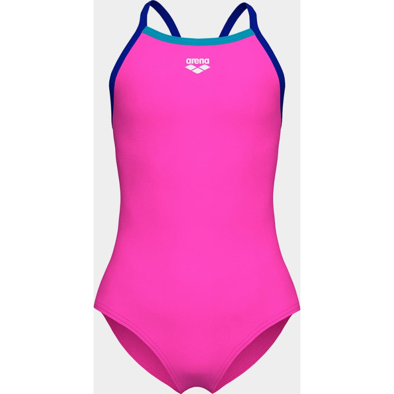 Купальник закритий для дівчат Arena SWIMSUIT LIGHT DROP SOLID рожевий Діт 152 см