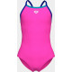 Купальник закритий для дівчат Arena SWIMSUIT LIGHT DROP SOLID рожевий Діт 152 см
