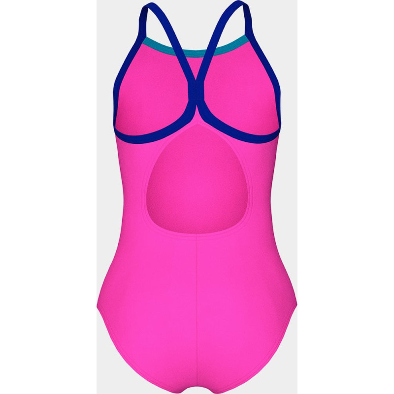 Купальник закритий для дівчат Arena SWIMSUIT LIGHT DROP SOLID рожевий Діт 152 см