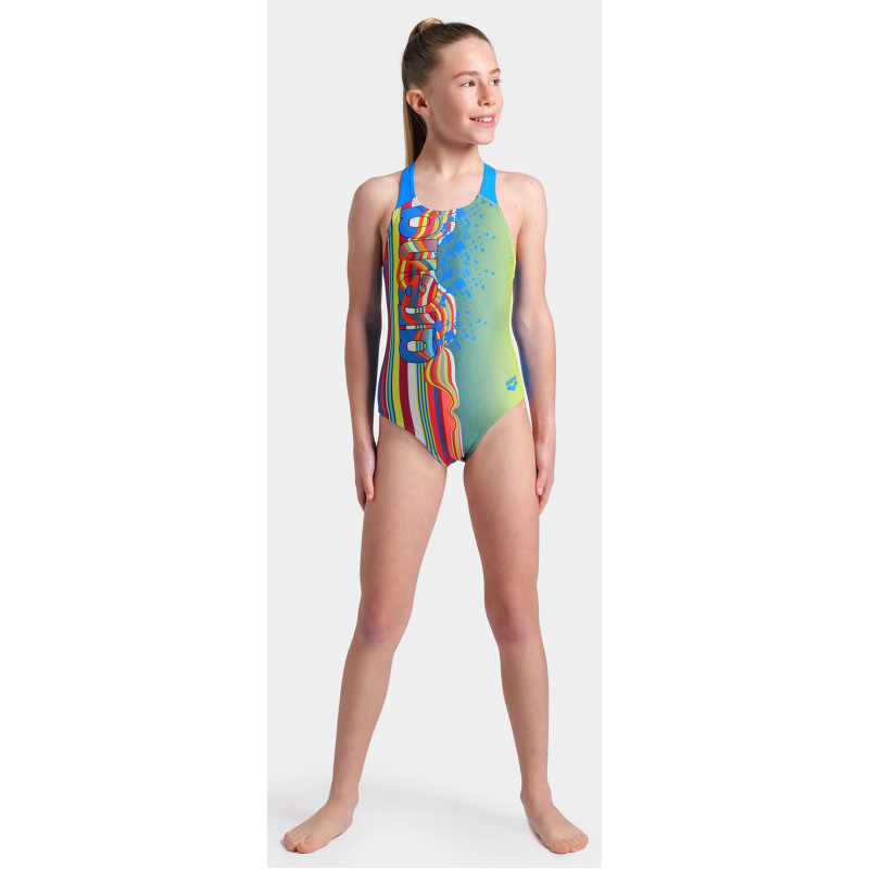 Купальник для дівчат Arena PALETTE SWIMSUIT SWIM PRO BACK