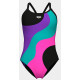 Купальник закритий для жінок Arena MULTI SLICES SWIMSUIT LIGHTDRO