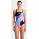 Купальник закритий для жінок Arena MULTI SLICES SWIMSUIT LIGHTDRO