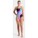 Купальник закритий для жінок Arena MULTI SLICES SWIMSUIT LIGHTDRO