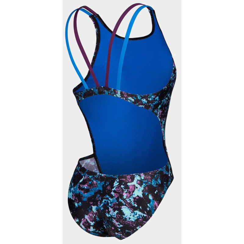 Купальник закритий для жінок Arena ROCKIN SWIMSUIT SWIM TECH MULT