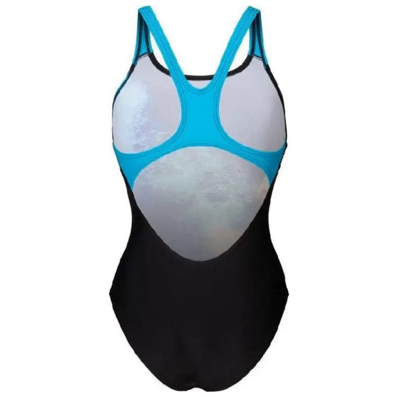 Купальник закритий для жінок Arena VIBRANT SWIMSUIT SWIM PRO BACK