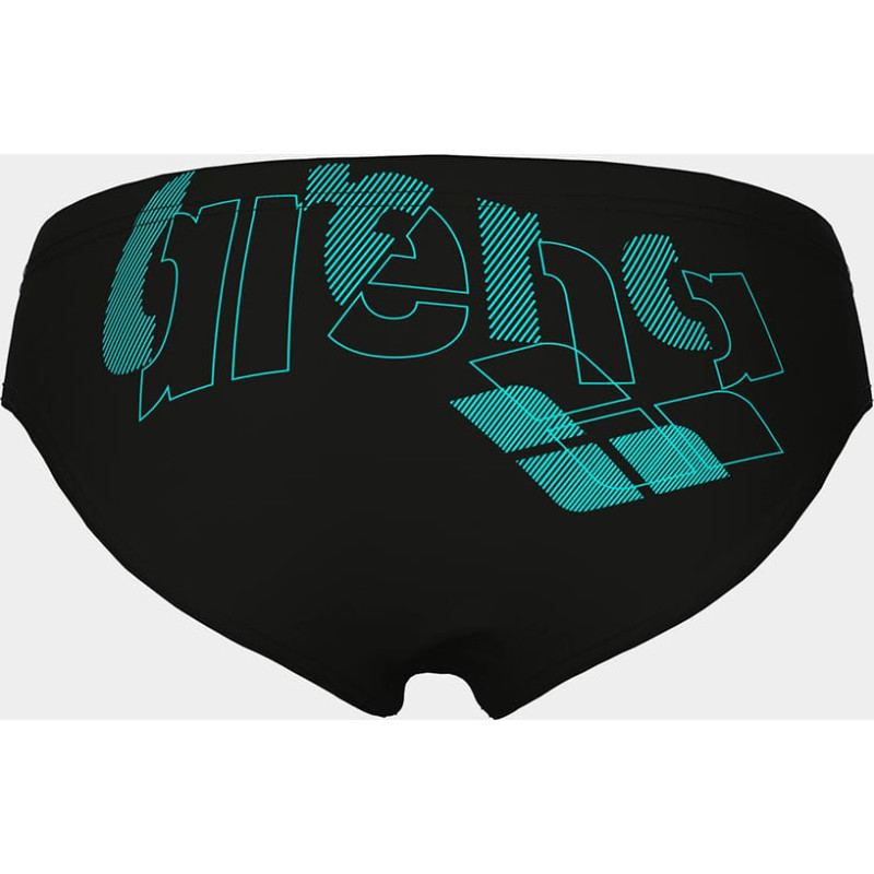 Плавки-сліпи для хлопчиків Arena TALES SWIM BRIEFS чорний, бірюзовий Діт 152 см