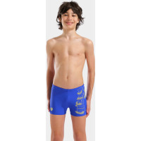 Плавки-шорти для хлопчиків Arena TALES SWIM SHORT синій, жовтий Діт 140 см
