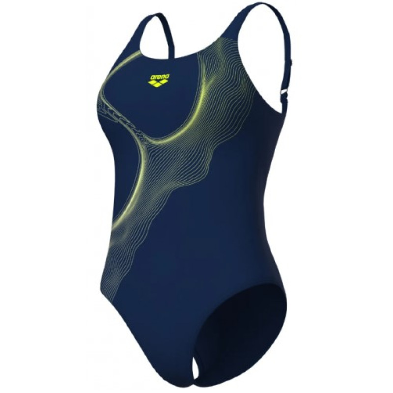 Купальник закритий для жінок Arena RIPPLES SWIMSUIT U BACK B