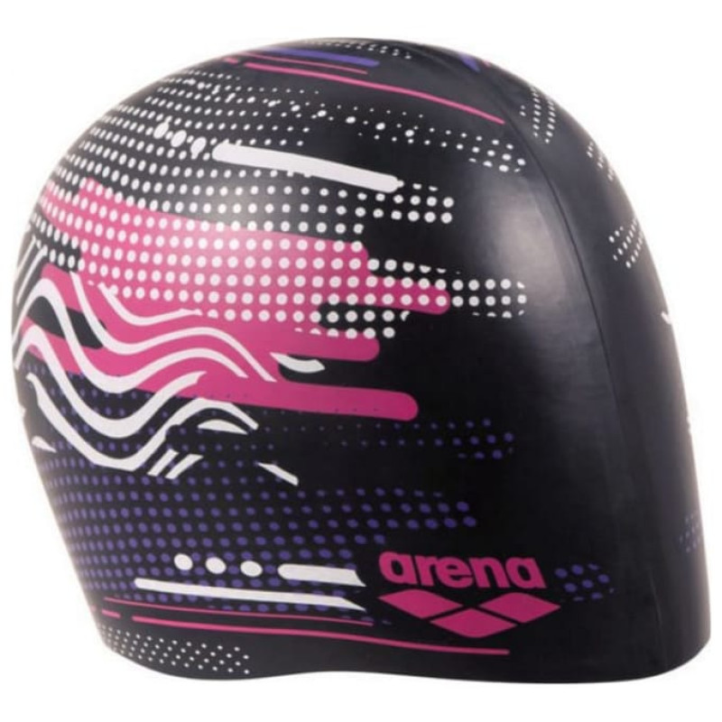 Шапочка для плавання Arena PRINT JR чорний Діт OFSM