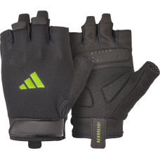 Рукавички для тренінгу Adidas Essential Training Gloves чорний, зелений Уні S