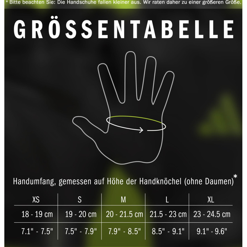 Рукавички для тренінгу Adidas Essential Training Gloves чорний, зелений Уні S