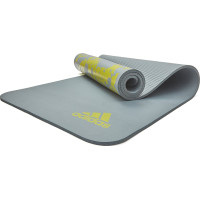 Килимок для йоги Adidas Tie-Dye Yoga Mat сірий, жовтий Уні 183 х 61 х 1 см
