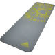 Килимок для йоги Adidas Tie-Dye Yoga Mat сірий, жовтий Уні 183 х 61 х 1 см