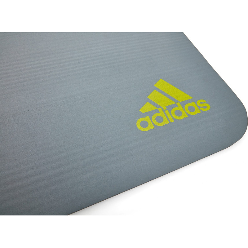 Килимок для йоги Adidas Tie-Dye Yoga Mat сірий, жовтий Уні 183 х 61 х 1 см