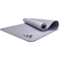 Килимок для йоги Adidas Premium Yoga Mat сірий Уні 176 х 61 х 0,5 см