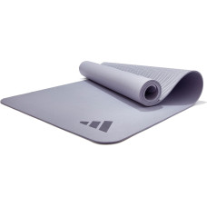 Килимок для йоги Adidas Premium Yoga Mat сірий Уні 176 х 61 х 0,5 см