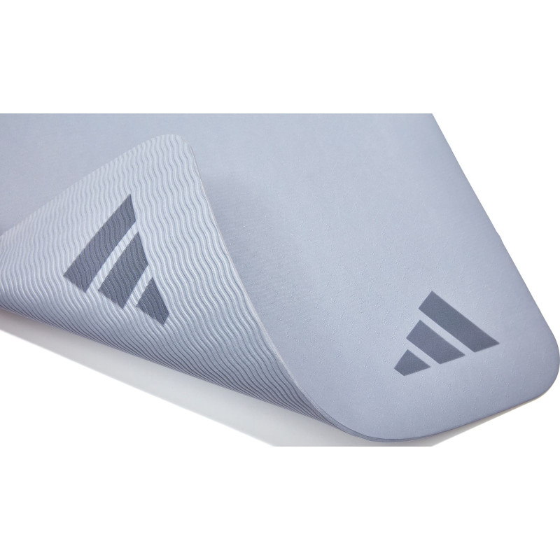Килимок для йоги Adidas Premium Yoga Mat сірий Уні 176 х 61 х 0,5 см