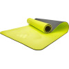 Коврик для йоги Adidas Double Sided Yoga Mat, двухсторонний, желто-серый