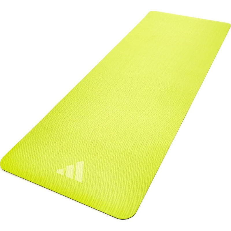 Килимок для йоги Adidas Double Sided Yoga Mat жовтий, сірий Уні 176 х 61 х 0,6 см