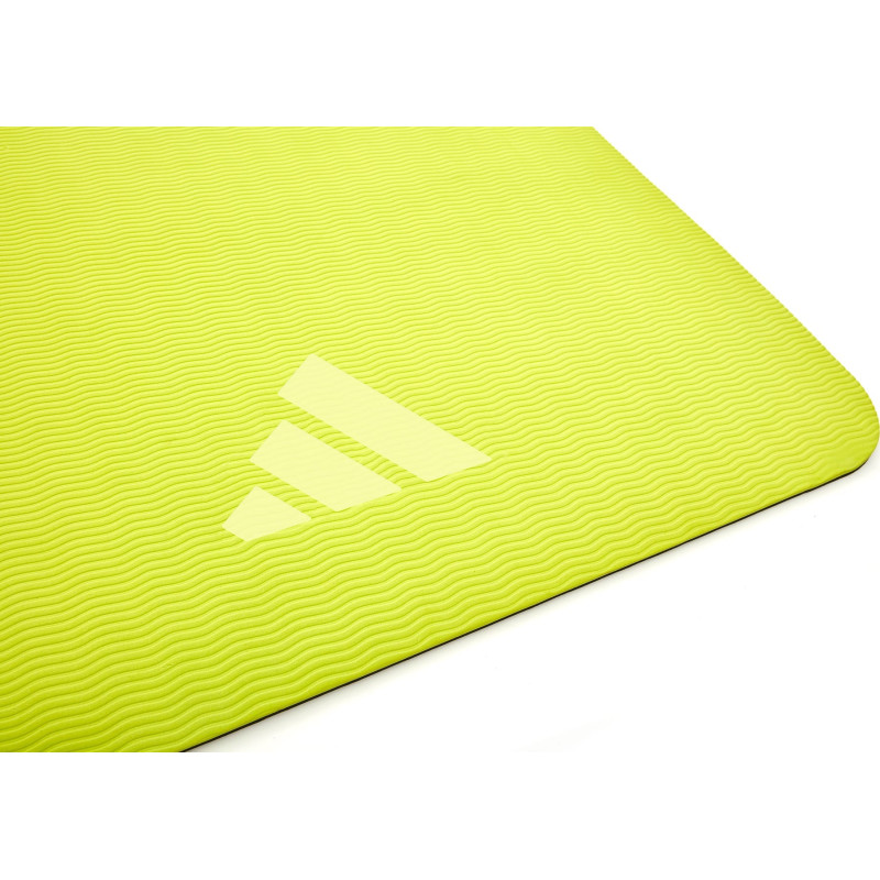 Килимок для йоги Adidas Double Sided Yoga Mat жовтий, сірий Уні 176 х 61 х 0,6 см