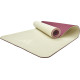 Килимок для йоги Adidas Double Sided Yoga Mat бежевий, темно-рожевий Уні 176 х 61 х 0,6 см