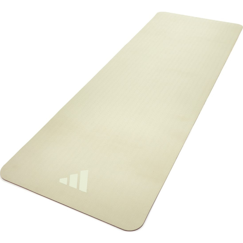 Килимок для йоги Adidas Double Sided Yoga Mat бежевий, темно-рожевий Уні 176 х 61 х 0,6 см