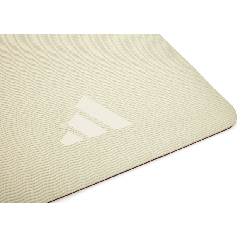 Килимок для йоги Adidas Double Sided Yoga Mat бежевий, темно-рожевий Уні 176 х 61 х 0,6 см