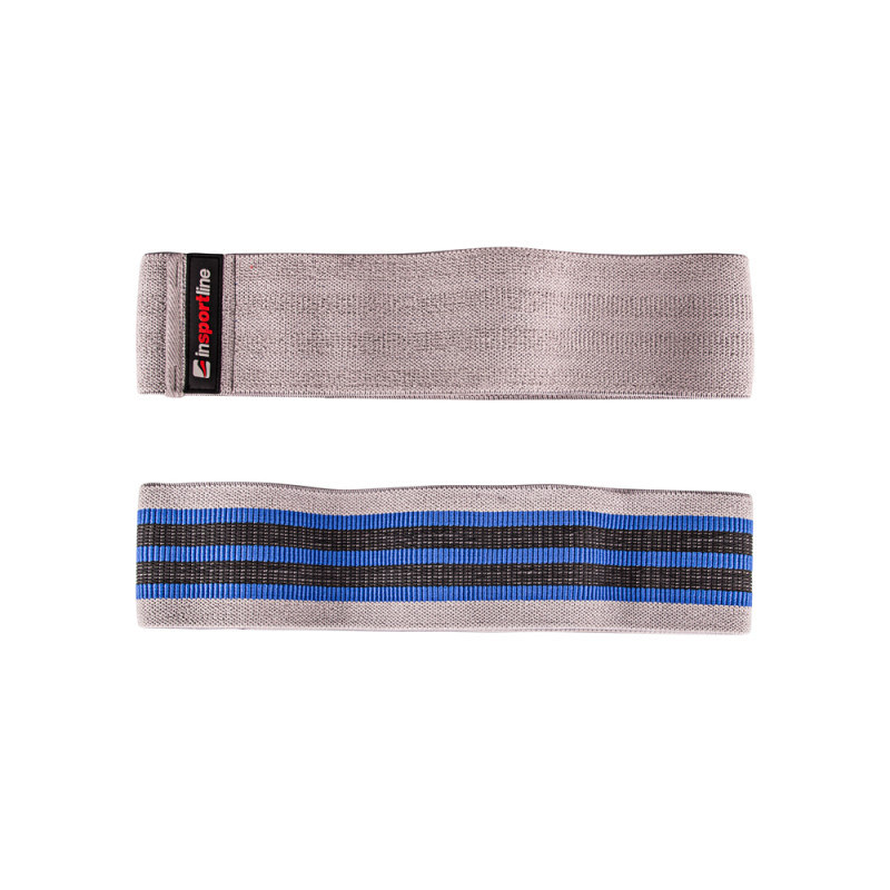 Стрічка-еспандер для вправ inSPORTline Lopr 76 см сіра