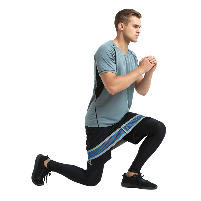 Стрічка-еспандер для вправ inSPORTline Lopr 76 см сіра