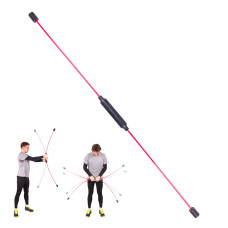 Планка вібраційна для вправ inSPORTline Flexi Bar Strong, червона