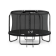 Батут THUNDER INSIDE ELITE з внутрішньою сіткою 14 футів 427 см чорний