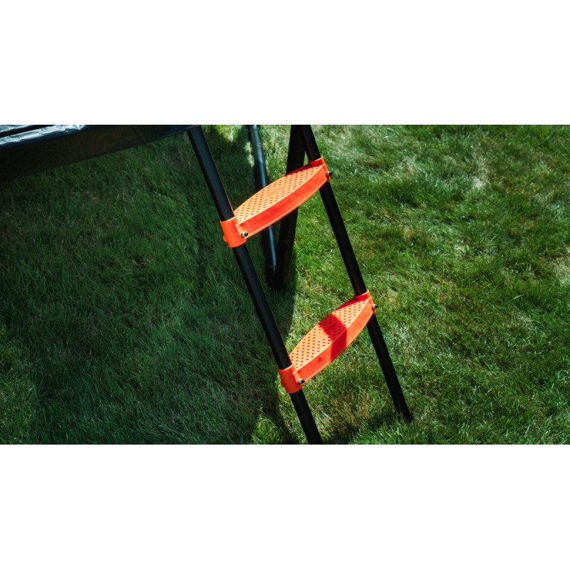 Батут PRIME SPORT INSIDE TITANPRO з внутрішньою сіткою 10 футів оранжевий