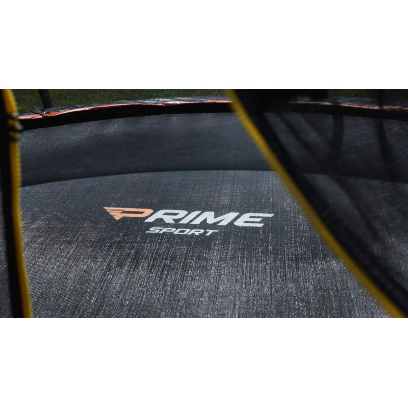 Батут PRIME SPORT INSIDE TITANPRO з внутрішньою сіткою 10 футів оранжевий