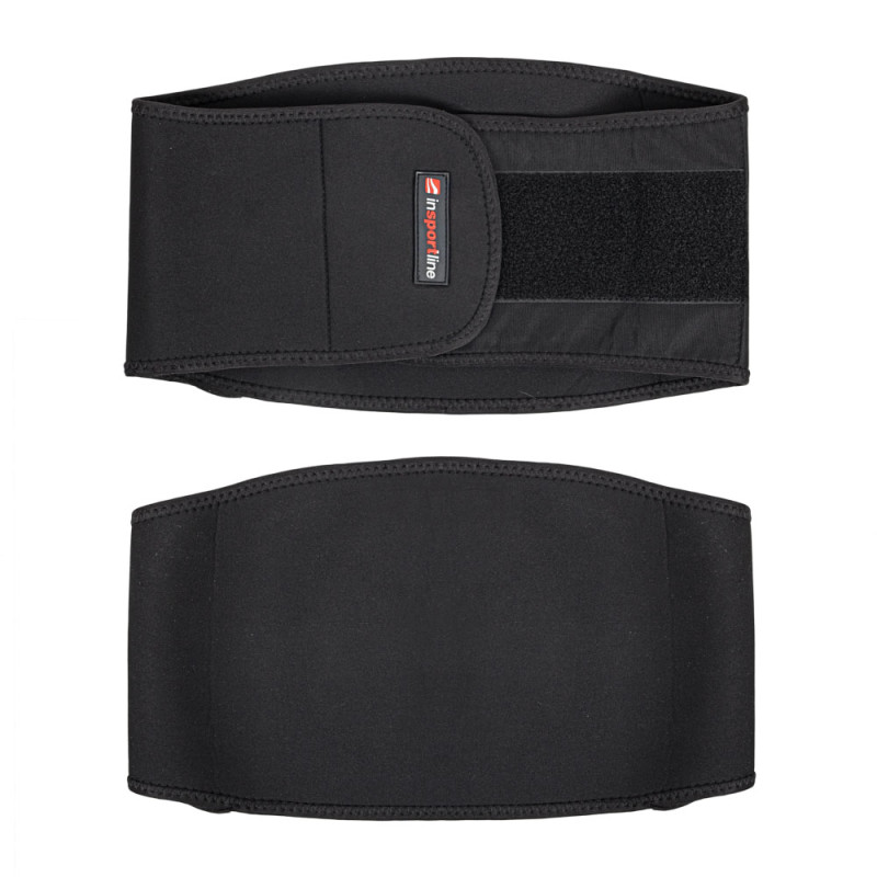Неопреновий пояс для нирок inSPORTline Neobelt - чорний/XL-XXL