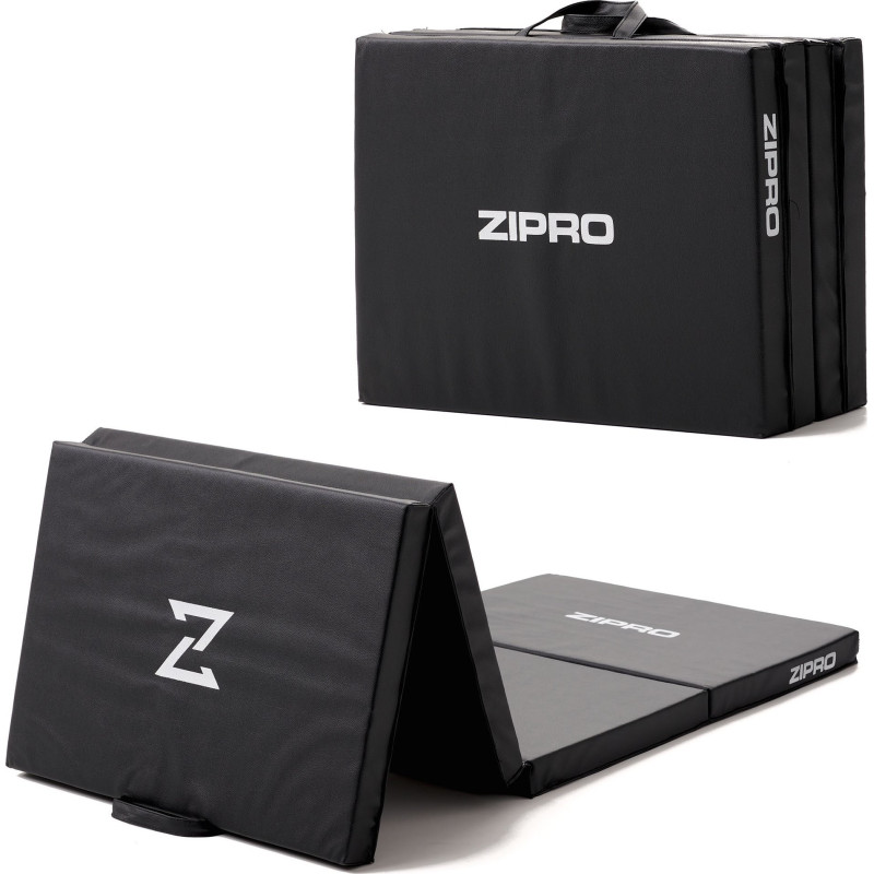 Мат гімнастичний Zipro, 180 х 60 х 5 см, чорний