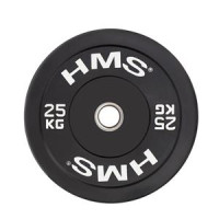 Диск олімпійський HMS BBR25 25 кг, чорний