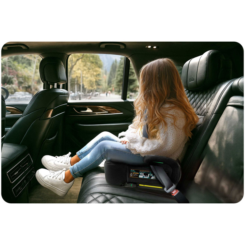 Бустер Nukido Louis ISOFIX 710200 125-150 см, чорний