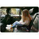 Бустер Nukido Louis ISOFIX 710201 125-150 см, чорно-сірий