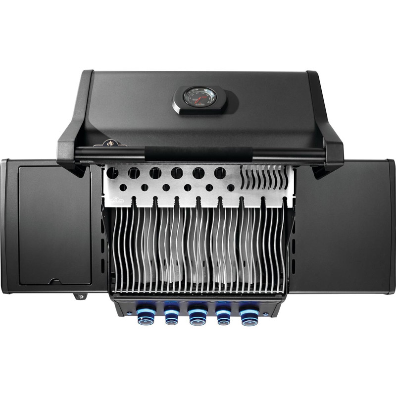Газовий гриль Napoleon Phantom Rogue PRO-S 425 з бічним пальником Sizzle Zone і вертілем (69912) чорний RPS425RSIBPK-2-UA-PHM Код: 013124