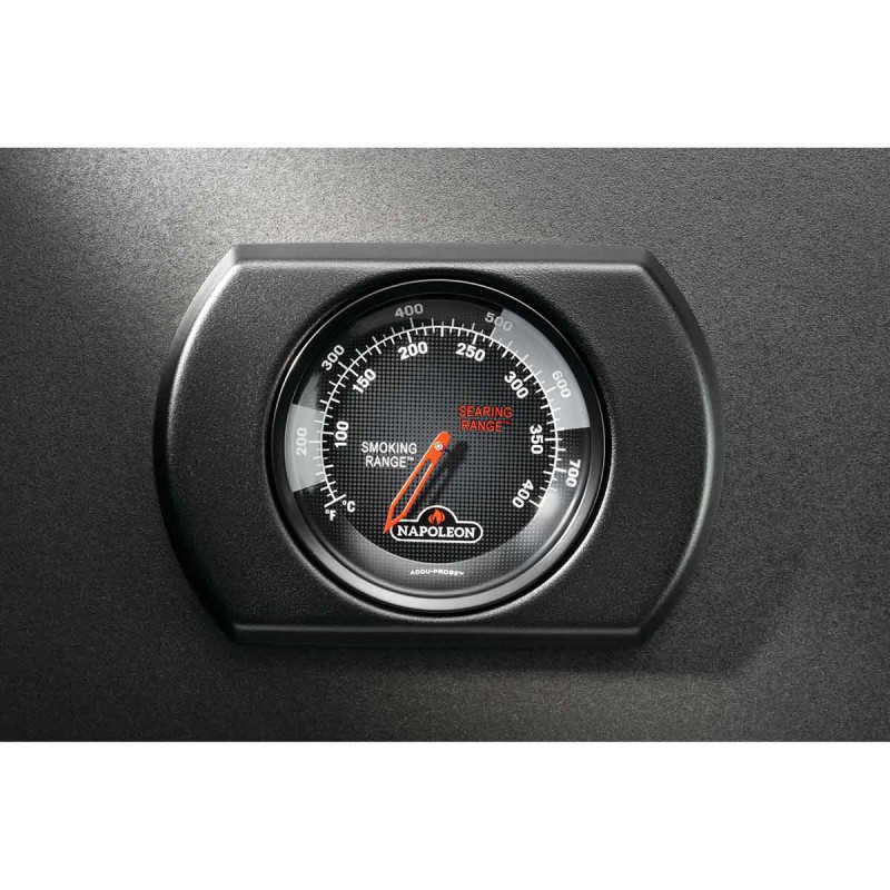 Газовий гриль Napoleon Phantom Rogue PRO-S 425 з бічним пальником Sizzle Zone і вертілем (69912) чорний RPS425RSIBPK-2-UA-PHM Код: 013124