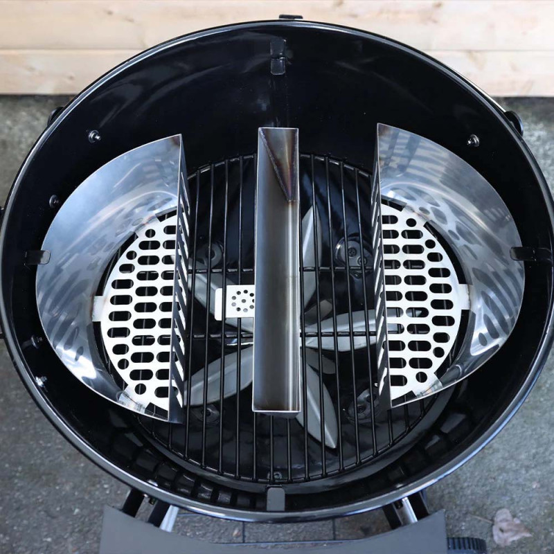 Кошики для вугілля Slow and Sear FireBaskets 2 в 1 з контейнером для води SNS-FB-KIT Код: 013150