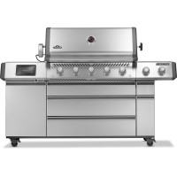 Газовий гриль Napoleon Prestige PRO 665 Connected з бічною конфоркою Sizzle Zone та вертілем нерж сталь PRO665VXRSIBPSS Код: 013842