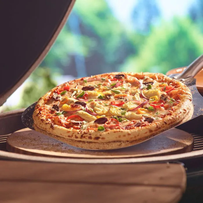 Пласка глиняна форма для випікання для М Big Green Egg (BSM / 401007) Код: 003126