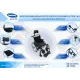 Багатофункціональне крісло колісне реклайнер Invacare Action 2 NG Розмір 5 (Action 2 Rec/43,0-2092)