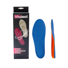 Індивідуальні ортопедичні устілки Vitamed Classic Blue Україна/Італія (CLASSIC BLUE-2380)