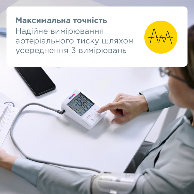 Автоматичний тонометр B.Well MED-58 (MED-58-2670)
