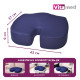 Ортопедична подушка для сидіння з ефектом пам'яті Vitamed Visco BA 619 (BA 619-2768)
