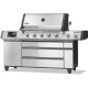 Газовий гриль Napoleon Prestige PRO 665 Connected з бічною конфоркою Sizzle Zone та вертілем нерж сталь PRO665VXRSIBPSS Код: 013842